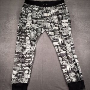Rocksmith Vintage Y2K Money Drawstring Streetwear Baggy Hip‎ Hop Pants 3XL